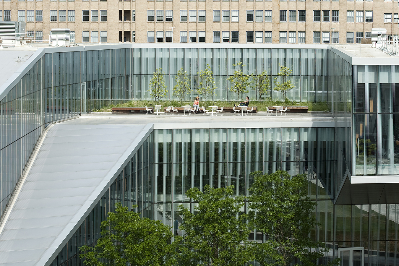 Krishna P. Singh Center for Nanotechnology landscape at the University of Pennsylvania